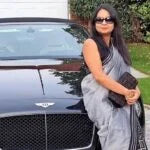 Literacy series calligraphy tiedye ikat finest mulberry silk saree