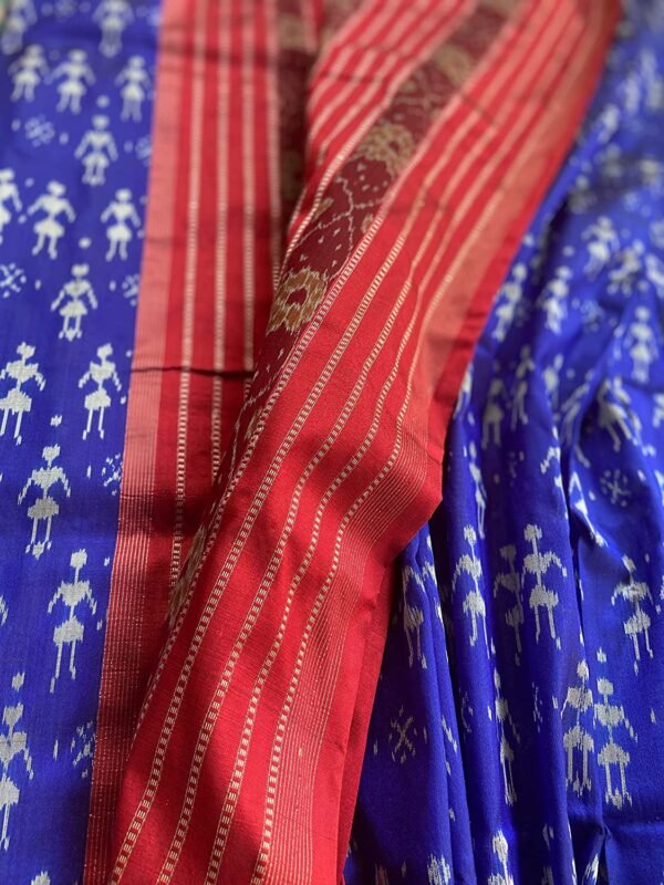 saree blue (5)