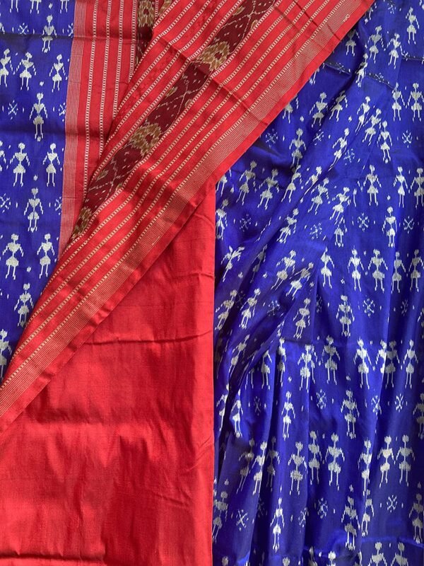 saree blue (6)