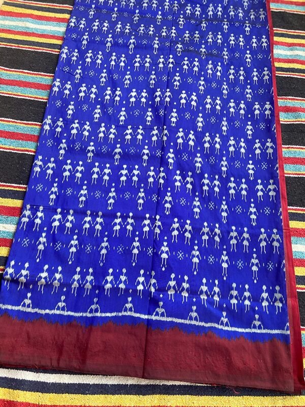 saree blue (7)