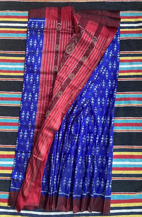 saree blue (8)